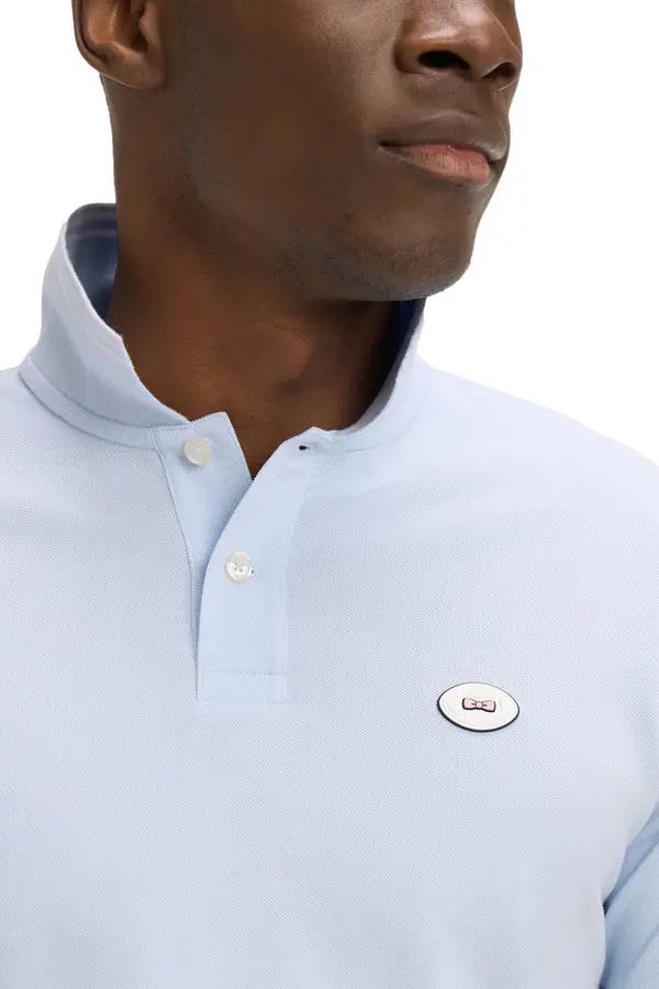 Cotton Short-Sleeve Polo 2 Image