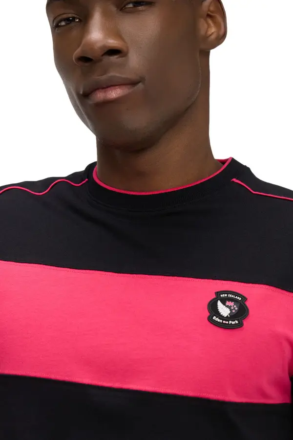 Short-Sleeve New Zealand Cotton T-Shirt With Print 1 Image