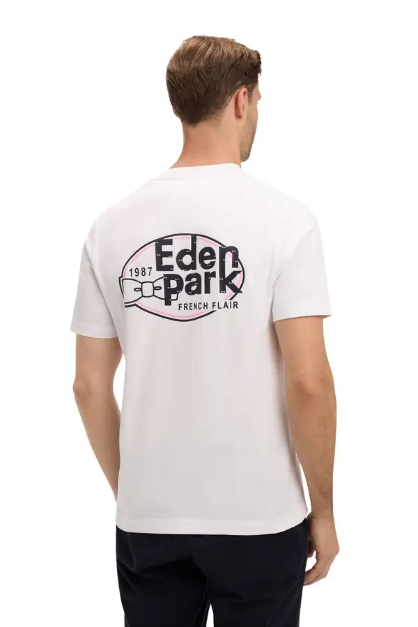 Regular Fit Short-Sleeve Printed T-Shirt  3 Image