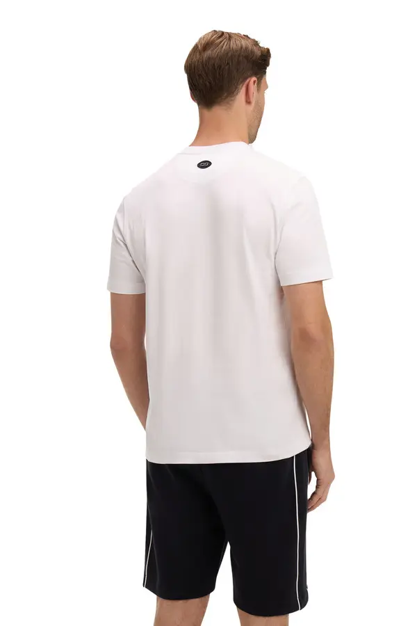 Regular Fit Cottoon Short-Sleeve Printed T-Shirt  1 Image