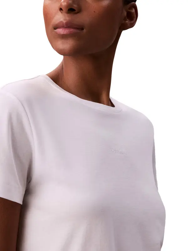 Round Neck Basic Short Sleeve T-shirt 2 Image