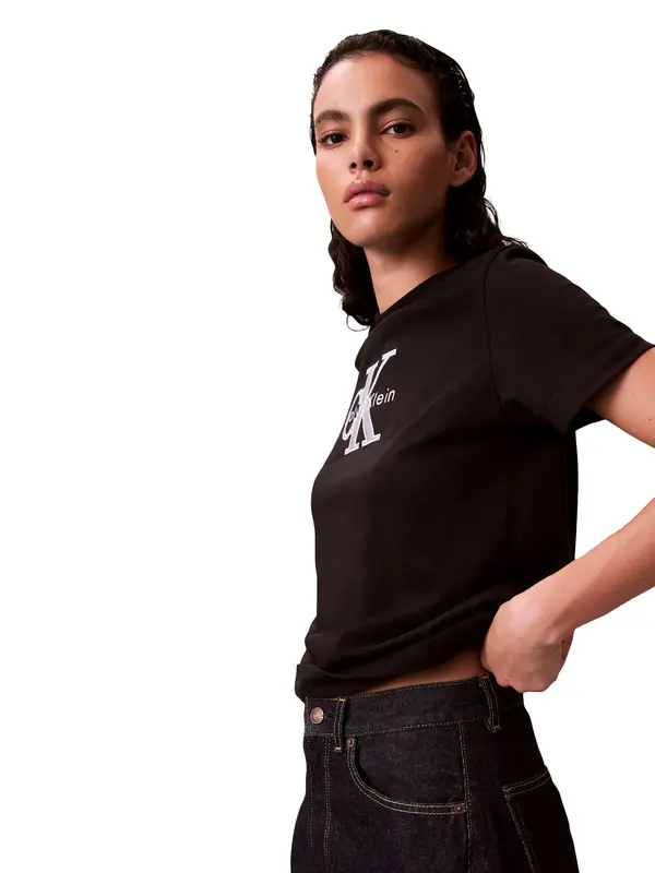 Shine Monologo Graphic Classic T-Shirt 1 Image