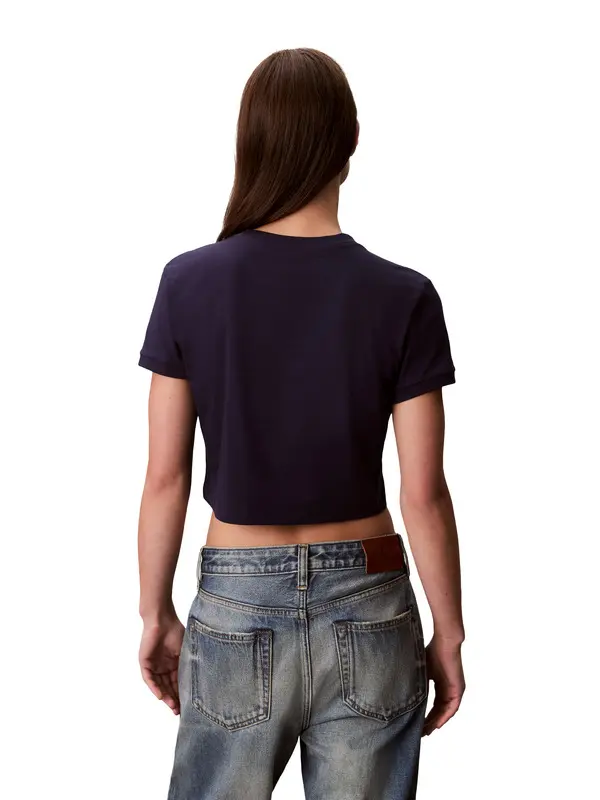 Logo Graphic Cropped T-Shirt 3 Image