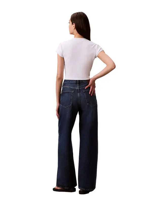 High Waist Wide Leg Jeans  3 Image