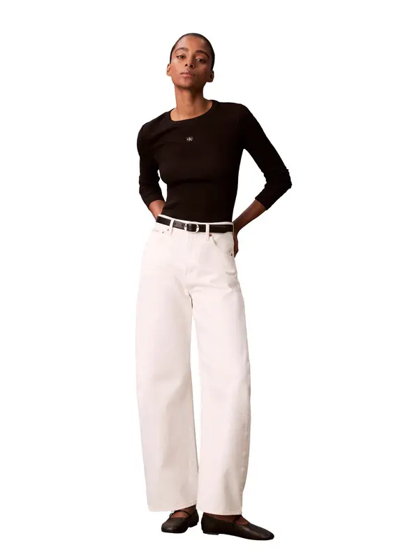 Slim Fit Long Sleeve Top 3 Image