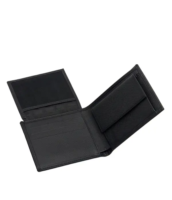 Saffiano Leather Bifold Wallet 2 Image