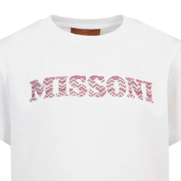 Short Sleeve T-Shirt with Middle  Logo 1 Image