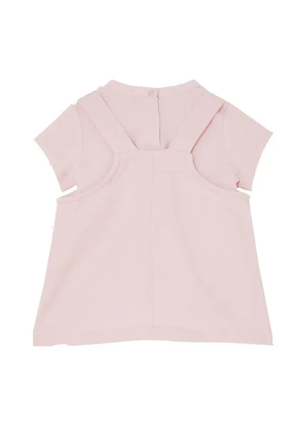 Pinafore Jumpsuit & T-Shirt Set 1 Image