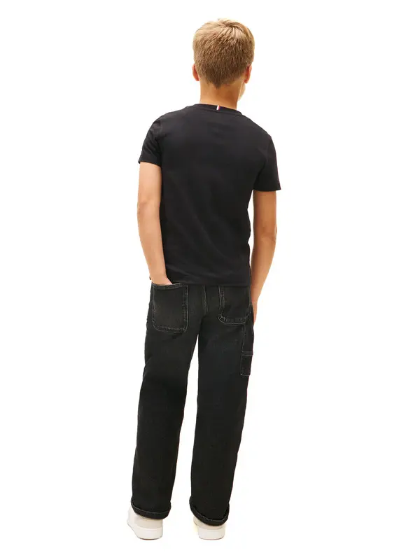 Mix Media Graphic Short Sleeve T-Shirt 1 Image