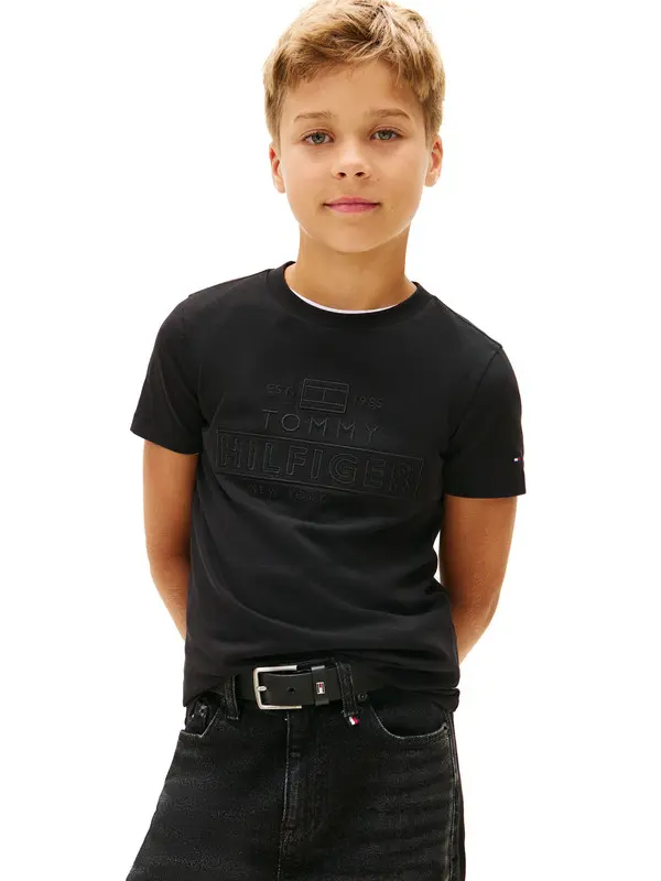 Mix Media Graphic Short Sleeve T-Shirt 3 Image