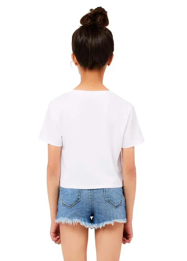 Short Sleeve Graphic Cotton Tshirt 1 Image