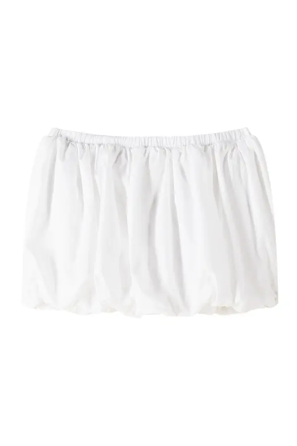 Kids Girls Voluminous Balloon Mini Skirt 1 Image