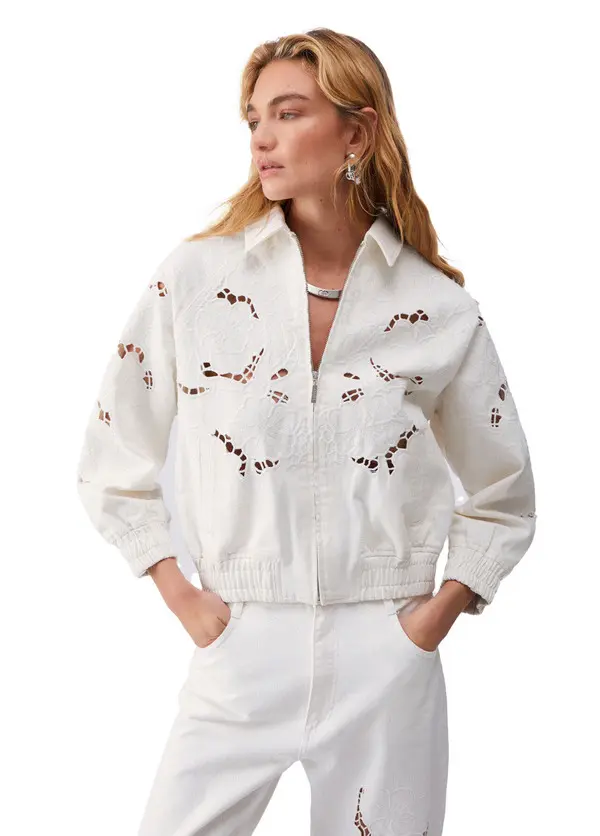 Jacket With Openwork Embroidery 3 Image