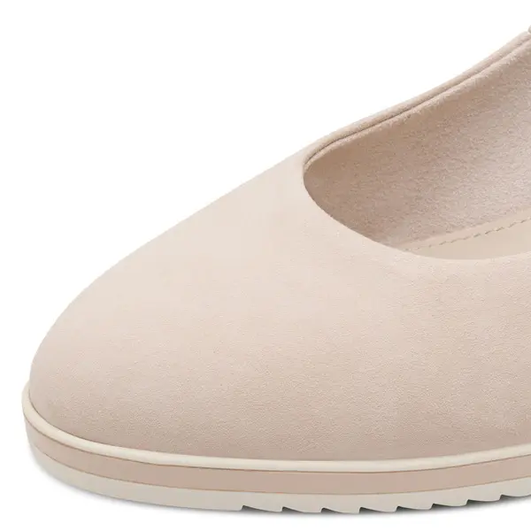 Suede Espadrille Wedge Pumps 5 Image