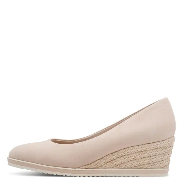 Suede Espadrille Wedge Pumps 7 Image