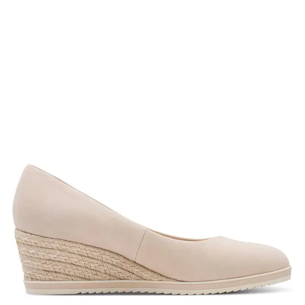 Suede Espadrille Wedge Pumps 8 Image