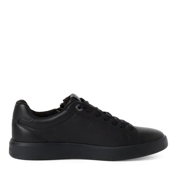 Minimalist Leather Sneakers with Zipper 2 Image