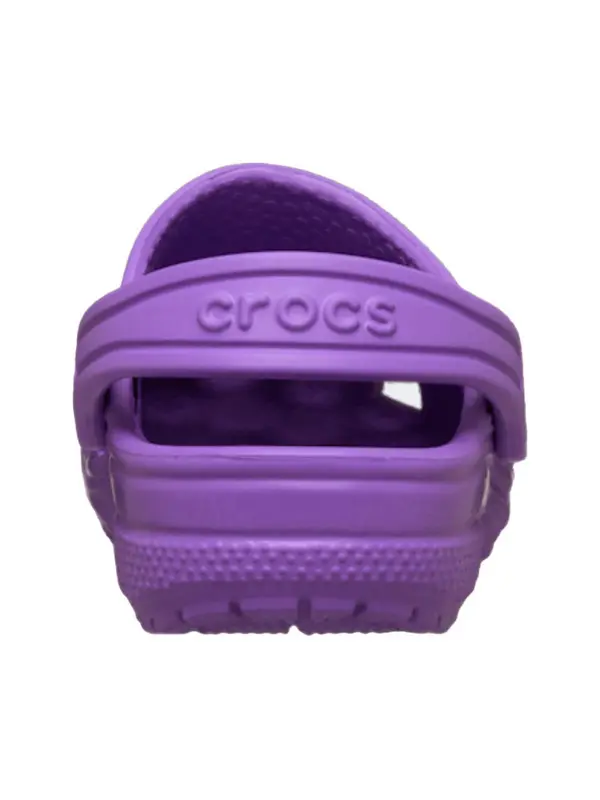 Kids Baby Girl Classic Clog Purple 2 Image