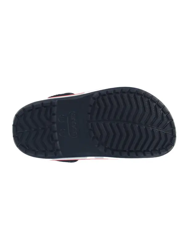 Toddler Crocband Clog Navy & Red 1 Image