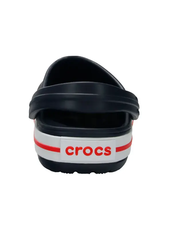 Toddler Crocband Clog Navy & Red 2 Image