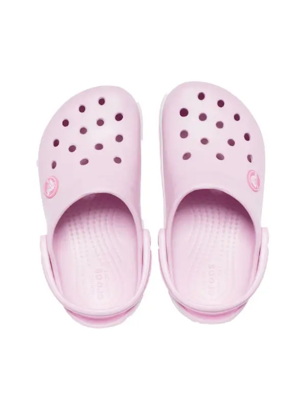 Baby Girl Crocband Clog Ballerina Pink 3 Image