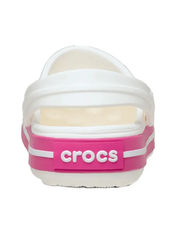 Toddler Crocband Clog White & Pink Crush 1 Image