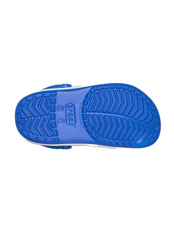 Kids Boys Crocband Clog Blue Bolt & Turbo Teal 1 Image