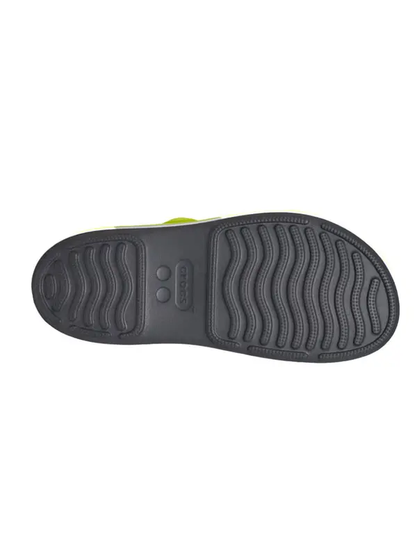 Baby Boy Crocband Cruiser Sandal Slate Grey & Acidity 1 Image