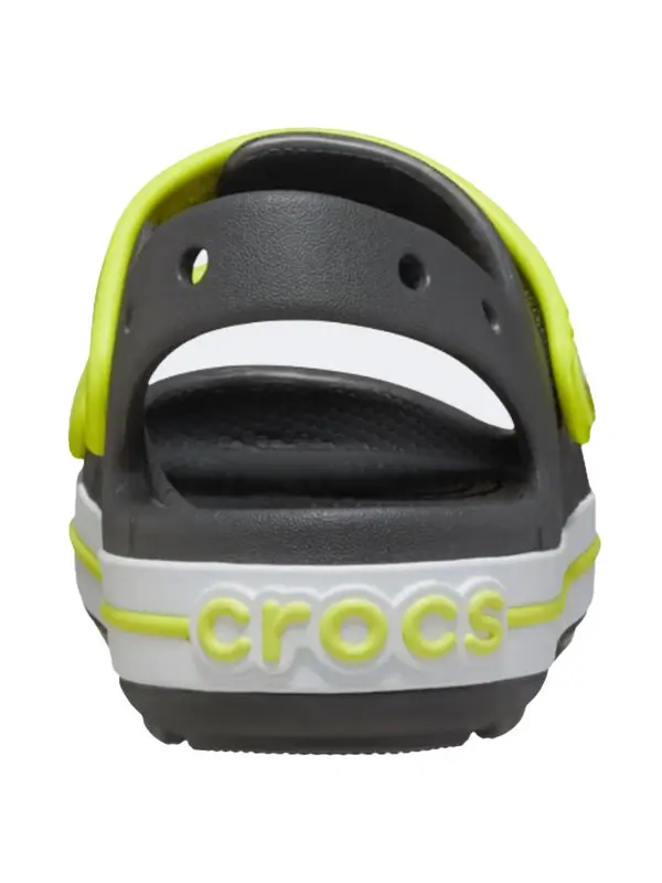 Baby Boy Crocband Cruiser Sandal Slate Grey & Acidity 2 Image