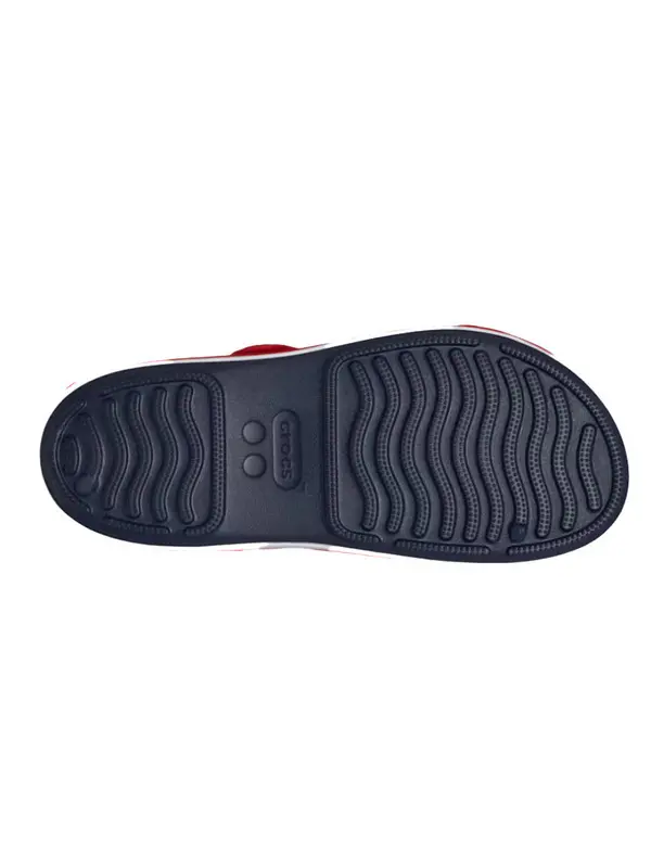 Kids Baby Boy Crocband Cruiser Sandal Navy & Varsity Red 1 Image