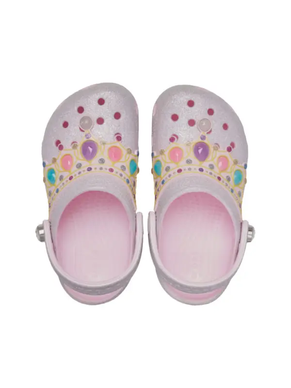 Toddler IAM Princess Clog Pink Milk 3 Image