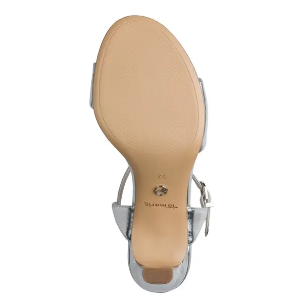 Ankle-Strap Heeled Sandals 3 Image