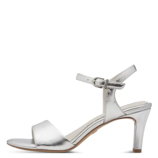 Ankle-Strap Heeled Sandals 4 Image