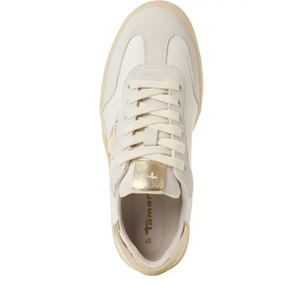 Leather & Suede Retro Sneakers 5 Image