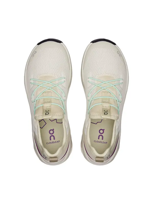 Kids Girls Cloudleap Youth Sneakers - Chalk & Elderberry 1 Image