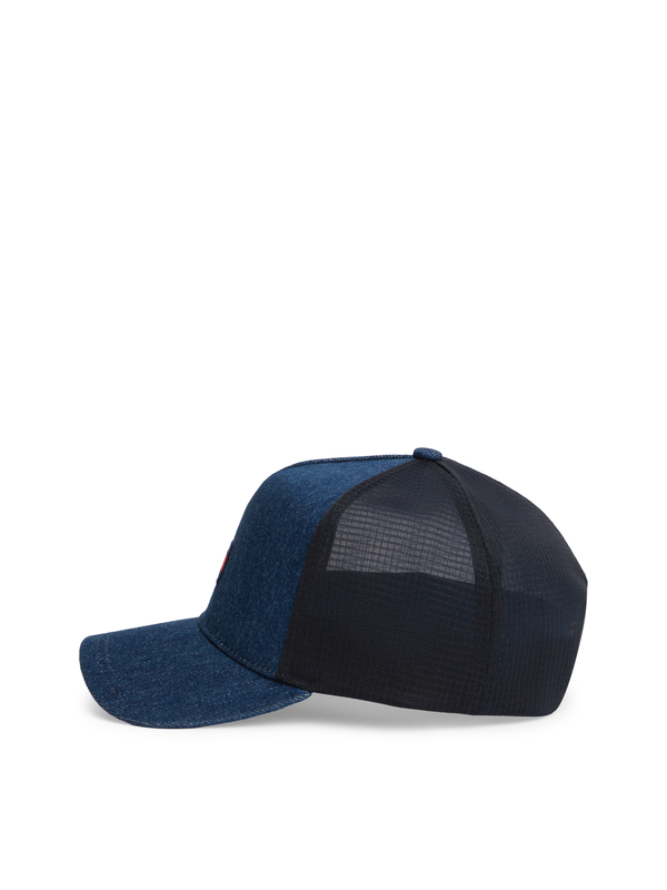 Heritage Logo Denim Trucker Cap 2 Image