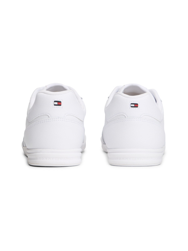 Debossed Logo Cupsole Leather Trainers 4 Image