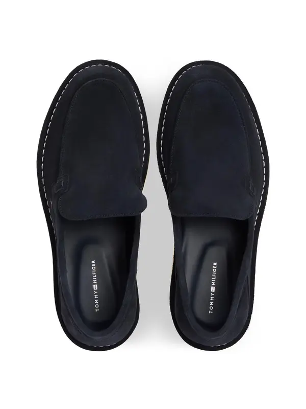 Stitchdown Suede Loafers 3 Image