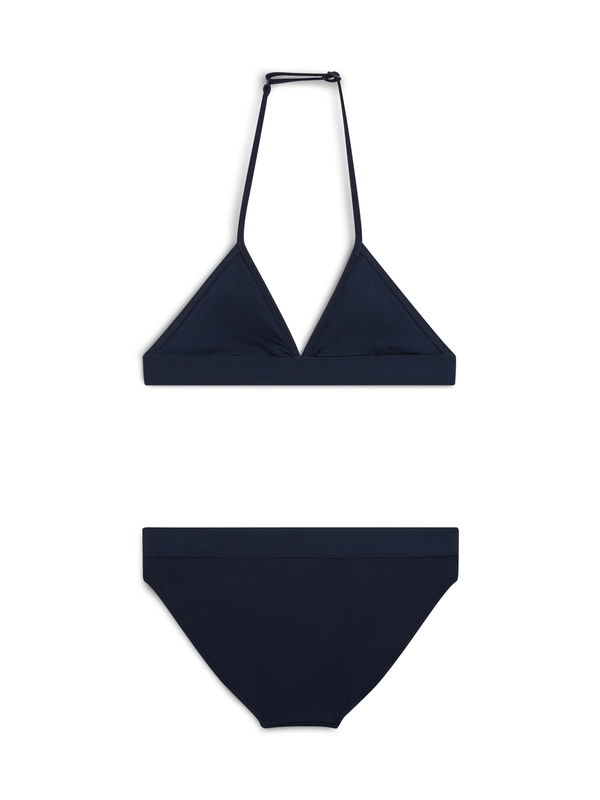 Kids Girls Logo Band Triangle Bikini Swim Set  1 Image