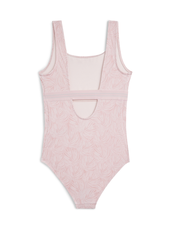 Square Neck One Piece Printed Swimsuit 1 Image