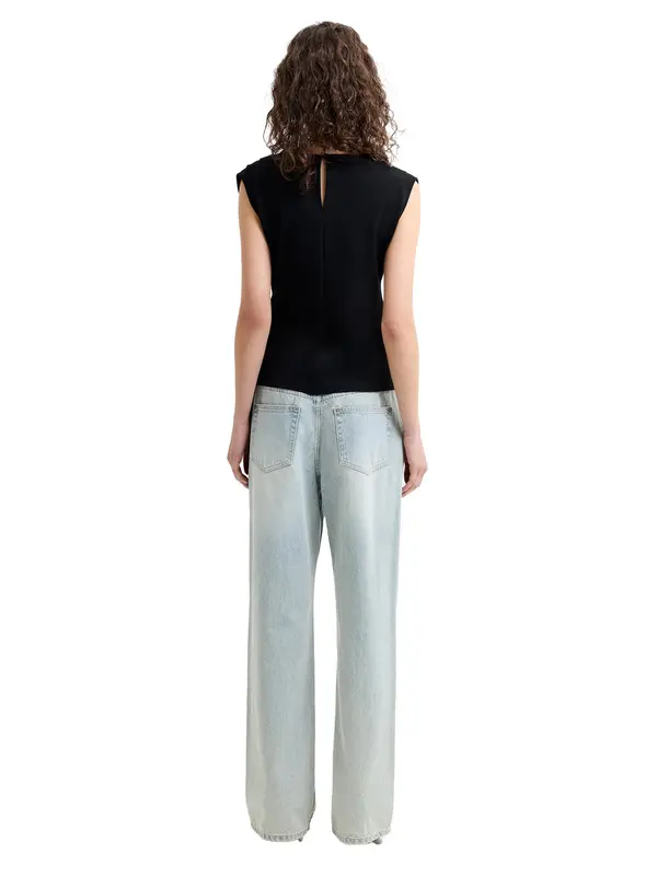 Jersey Belted Shift Top 1 Image