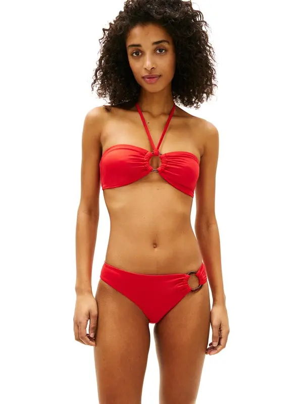 Bikini Bottoms with Tortoiseshell Ring Detail 3 Image