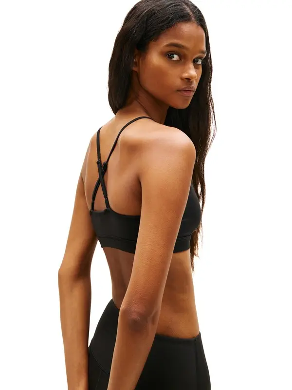 Sports Bra with Cross-Back Straps 1 Image