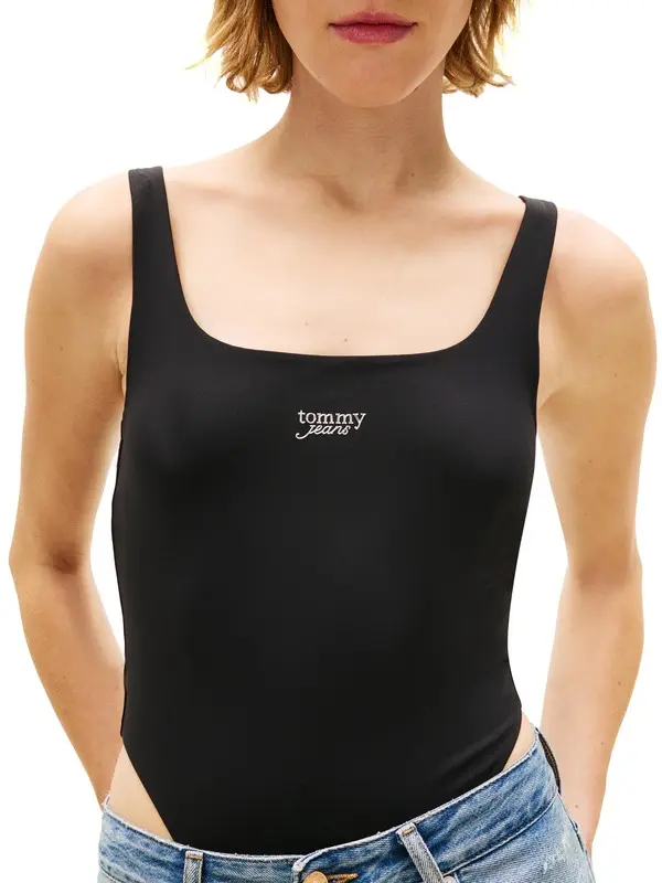 Scoop Neck One-Piece Swimsuit 1 Image