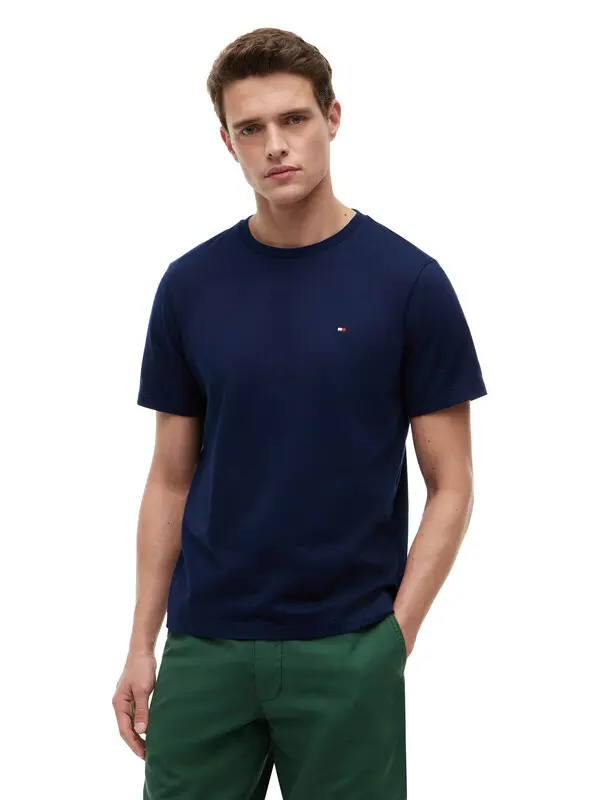 TH Flag Crew Neck Short Sleeve T-Shirt 4 Image