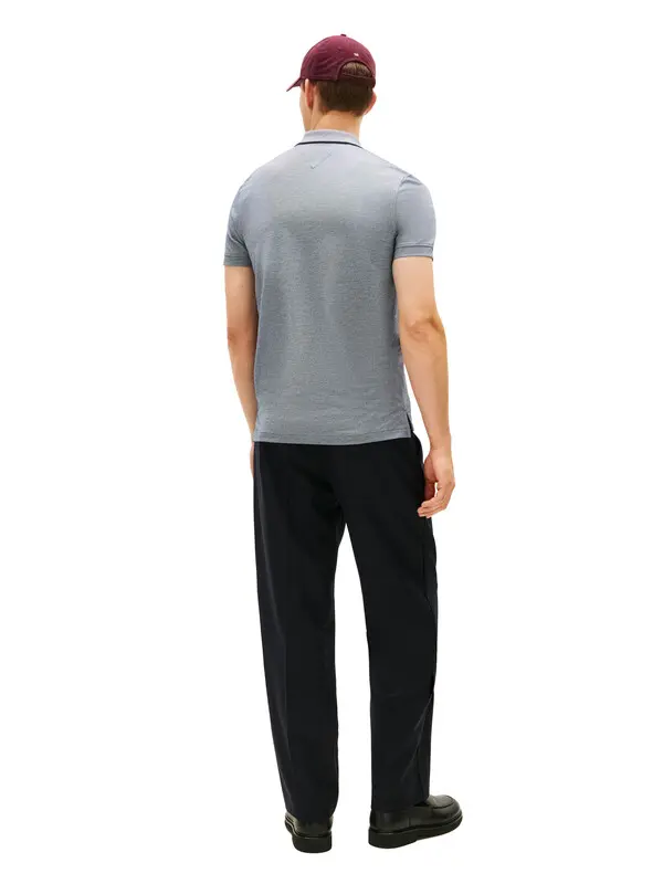 Performance Smart Casual Regular Jacquard Polo Shirt 4 Image