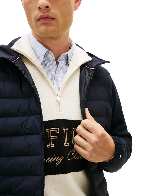 Hybrid Hooded Puffer Jacket 1 Image