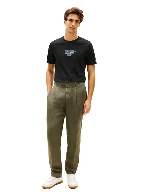 Heritage Logo Jersey Crew Neck T-Shirt 2 Image