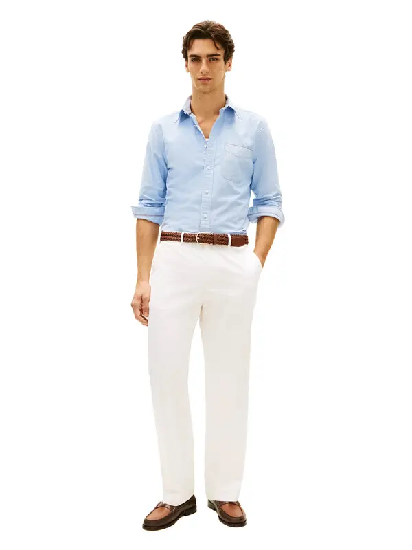 Regular Fit Shirt with Distinctive Piping 3 Image