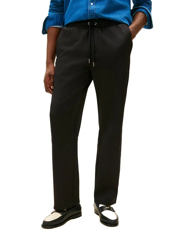 Relaxed Fit Cotton Elasticated Waistband Joggers 4 Image